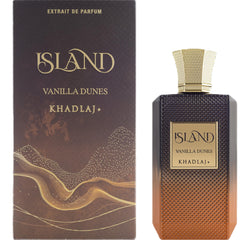 KHADLAJ ISLAND Parfum Spray for 100ml (Island Vanilla Dunes, Vanilla)