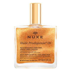 Nuxe - Huile Prodigieuse Golden Shimmer Face and Body Oil 50 ml (Pack of 1) bronze