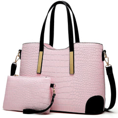 TcIFE Purses and Handbags for Womens Satchel Shoulder Tote Bags Wallets - Bling Pink