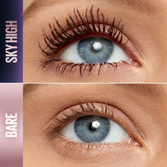 Maybelline New York, Sky High Lash Sensational Mascara, Limitless Length & Volume, Flex Tower Brush, Light-as-Air Feel, With Bamboo Extract, Burgundy Haze