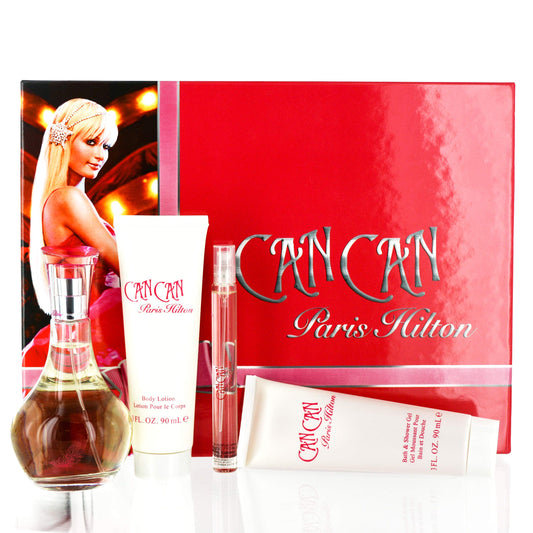 Paris Hilton Can Can Fragrance Set 4 Count