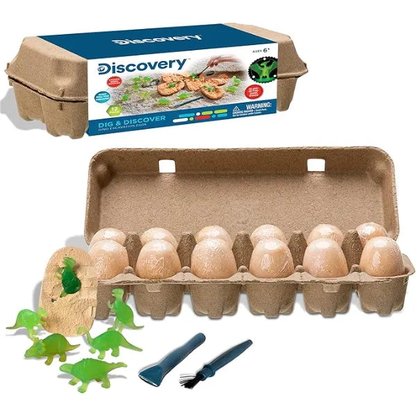 Discovery Dino Excavation Eggs STEM Kit