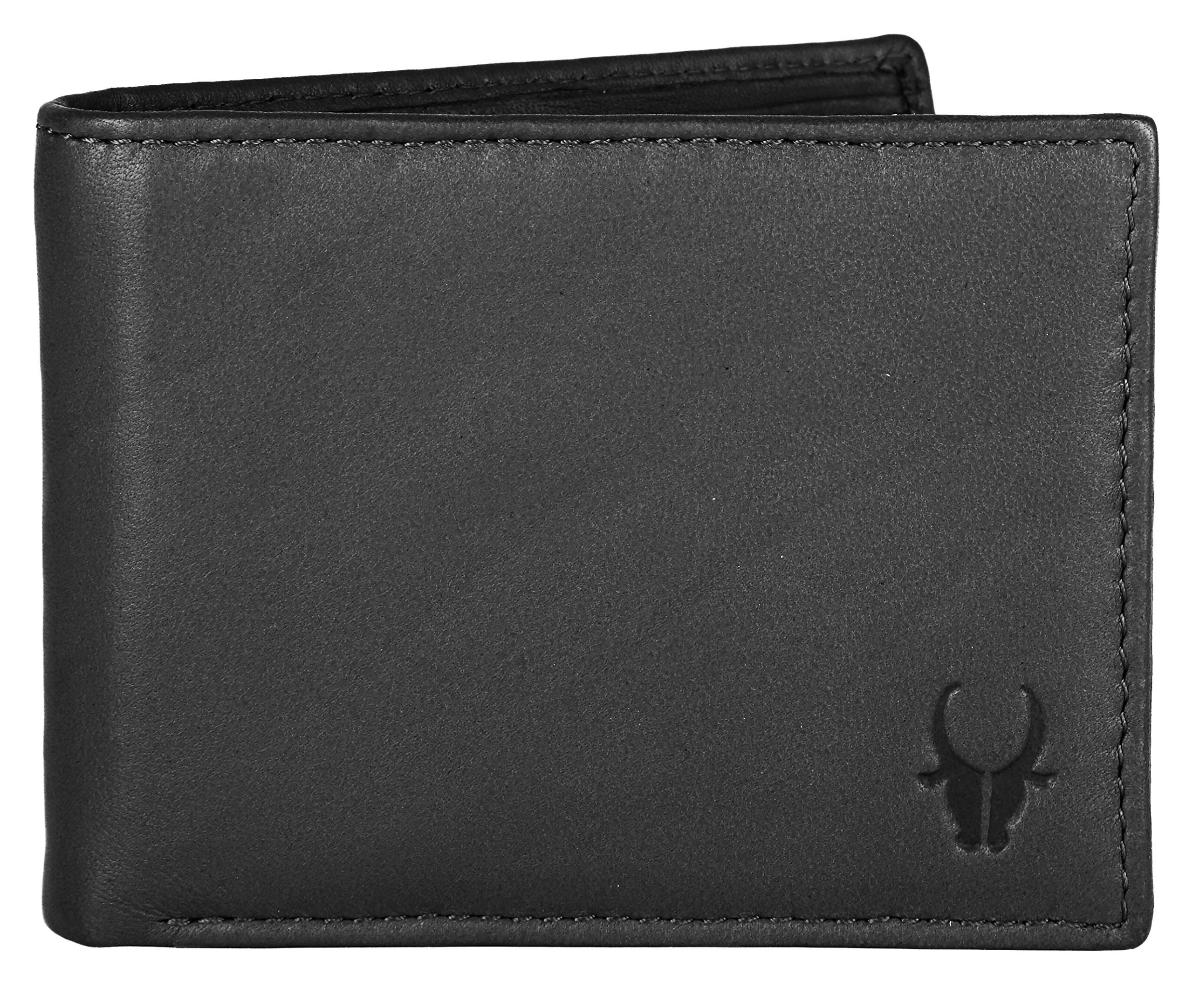 Wildhorn Leather Hand-Crafted Wallet for Men - BLACK 2