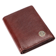 HAMMONDS FLYCATCHER Genuine Leather Original Money Wallet for Men | RFID Protected for Daily use (Croc Brown)
