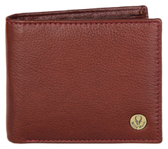 WildHorn Brown Men's Wallet - Maroon