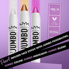 NYX PROFESSIONAL MAKEUP, Jumbo Multi-Use Face Highlighter Stick - Apple Pie