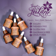 Island Goddess (Sand Sea) Waterproof Full Coverage Vegan, Cruelty-Free 3 in 1 Liquid Foundation, 1 oz. No Parabens, Gluten, Fragrance