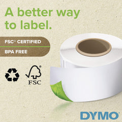 Original Daimo Large Shipping Labels | Daimo Label Printer Labels for Label Books, (2-5/16 inch x 4), Prints up to 6 lines of addresses, 1 roll of 300