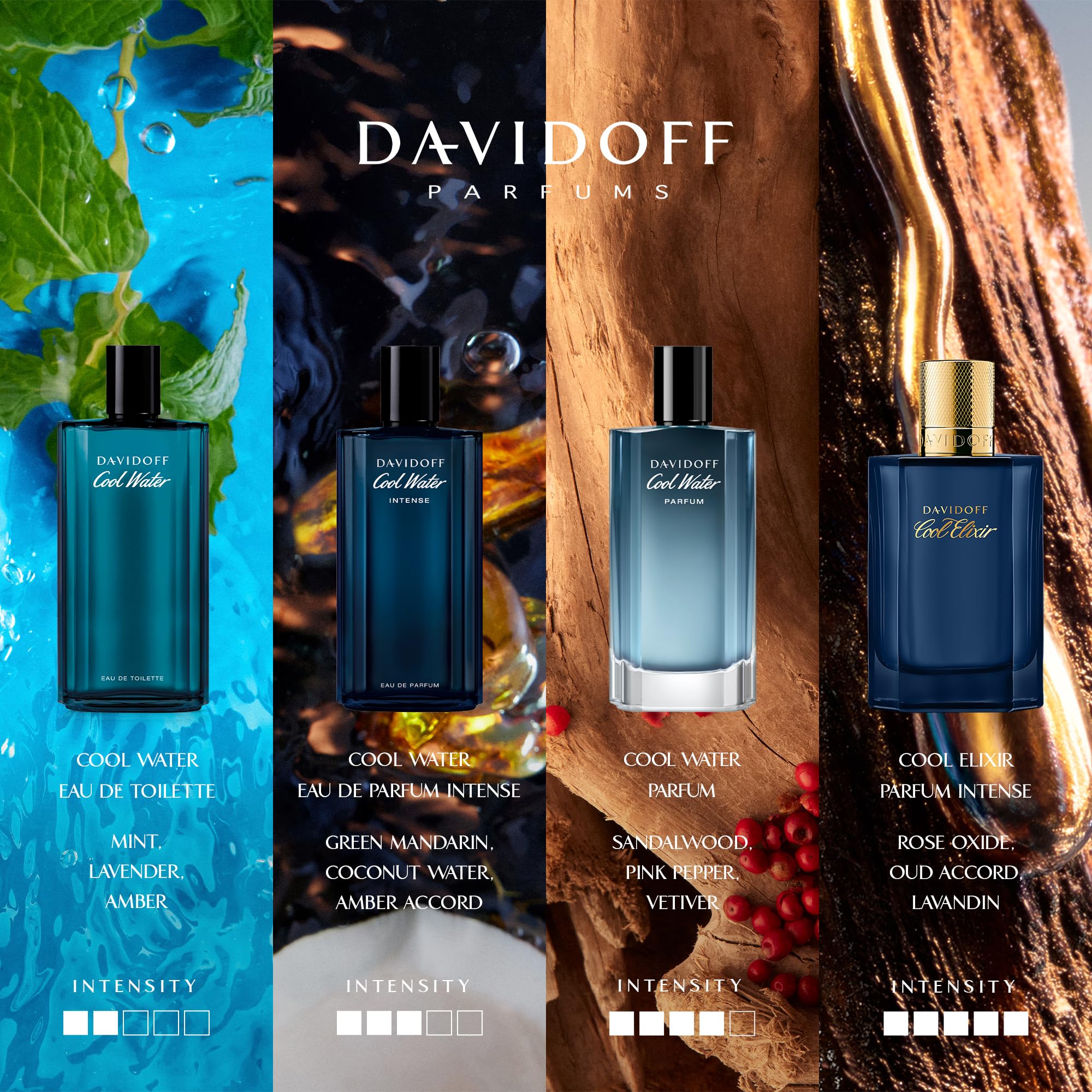 Davidoff Cool Water Intense Perfume for Men Eau De Parfum 40ML