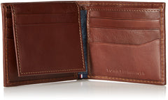 Tommy Hilfiger Wallet for Men - Tan Zipper
