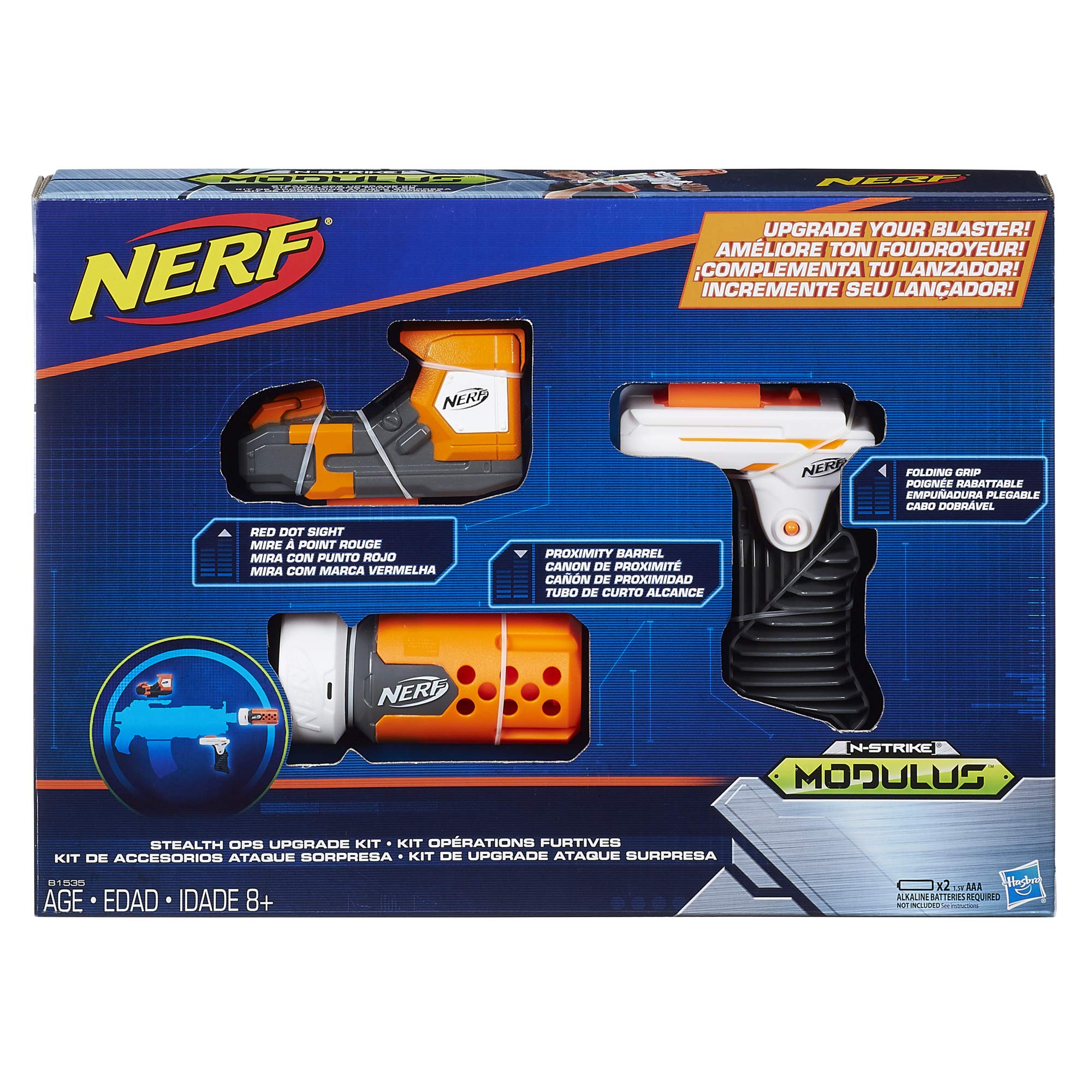 Nerf Modulus Stealth Upgrade Kit, Brown