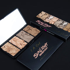 L.A. Girl Fanatic highlighter palette sunlight sensation
