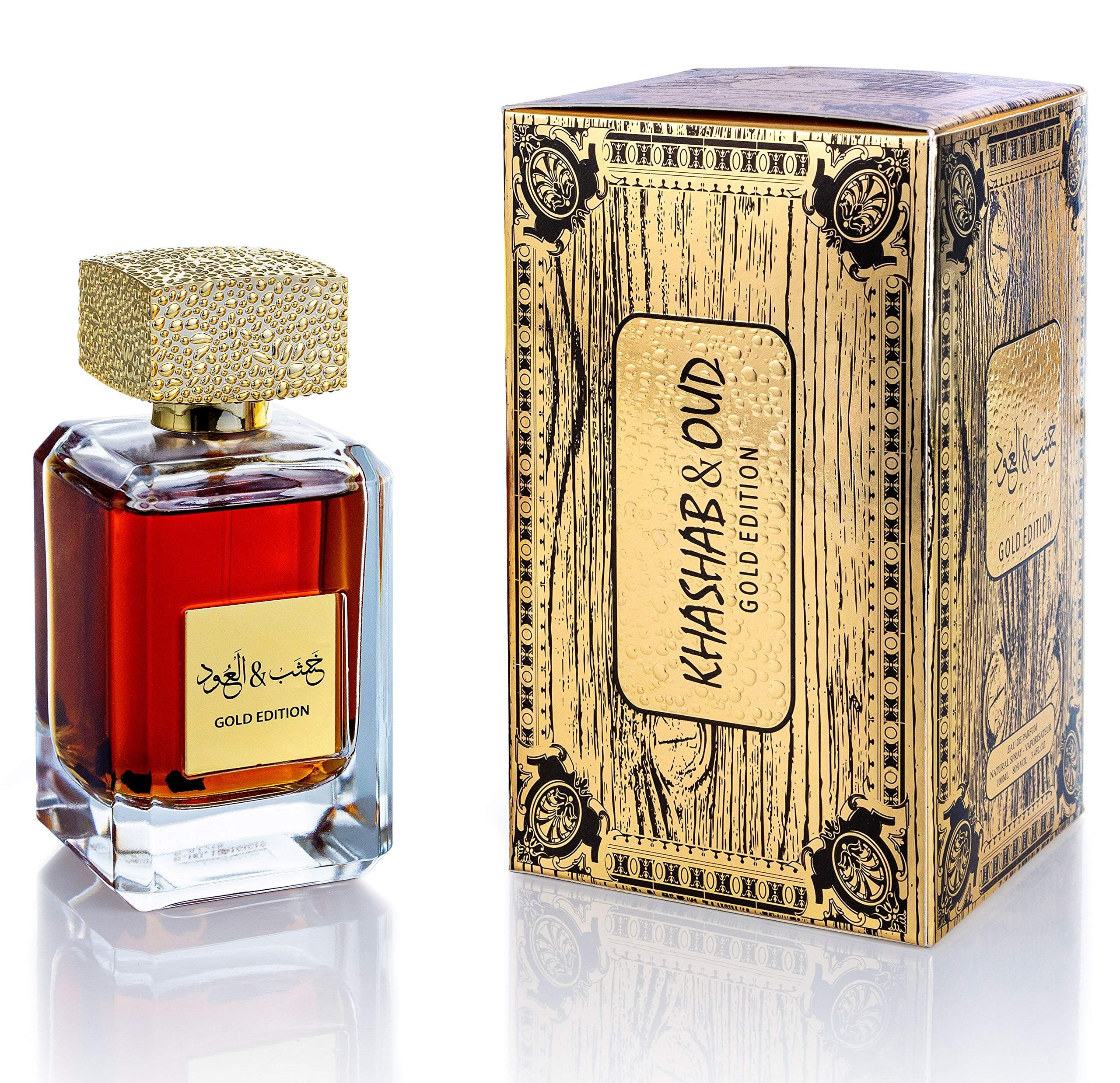 ARABIYAT Khashab & Oud EDP Perfume for Men & Women 100ml (Gold)