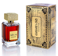 ARABIYAT Khashab & Oud EDP Perfume for Men & Women 100ml (Gold)