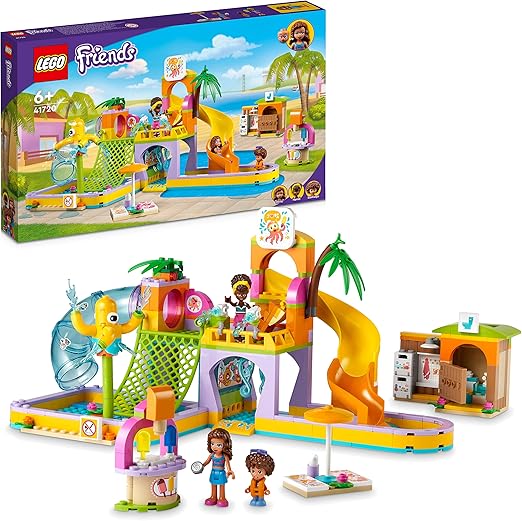 LEGO Friends Water Park 41720 Building Blocks Toy Set; Toys for Boys, Girls, and Kids (373 Pieces)