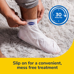 Dr. Scholl's Ultra Hydrating Foot Peel Mask 3 Pack, Intensely Moisturizes Repairs and Softens Rough Dry Skin with Urea, 3 Count 1 Pair