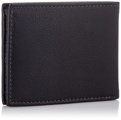 Timberland Men's Wellington RFID Leather Bifold Wallet Trifold Wallet - Black