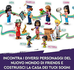LEGO Friends Downtown Flower and Design Stores 41732 Building Blocks Toy Set; Toys for Boys, Girls, and Kids (2,010 Pieces)
