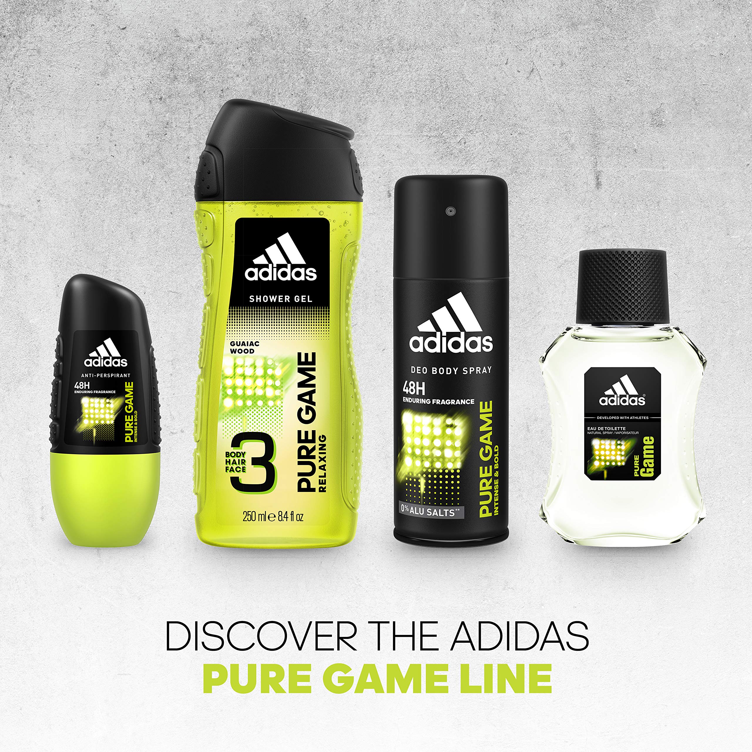 Adidas - Deodrant Body Spray Pure Game For Men - 150 Ml