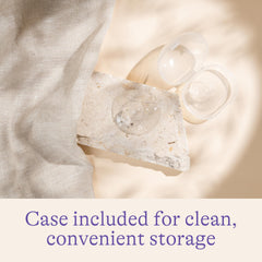 Lansinoh Contact Shields for Breastfeeding, 2 Shields (24mm) and Case