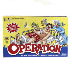 Hasbro Gaming - Operation Electronic Board Game with Doctor Cards and Funny Ailments | Kids Board Games | Ages 6+ | 1+ Players | Funny Board Games for Kids | Kids Gifts