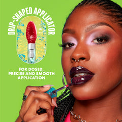 NYX Professional Makeup Lip IV Hydrating Gloss Stain, Lip Gloss, Up to 12HR Hydration, High Pigment, Wet Shine Finish, Water 'Bout Wine?