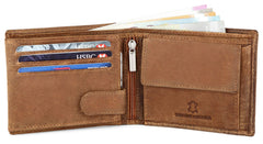 WildHorn Men Leather Wallet for Men Men's Wallet - TAN HUNTER