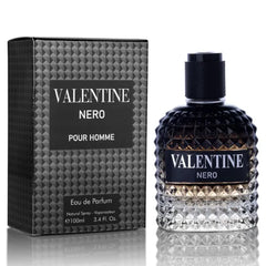 URBAN COLLECTION Valentine Nero for Men, Woody Aromatic Cologne, 3.4 fl oz