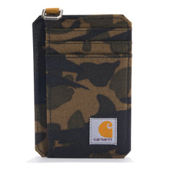 Carhartt Men's Standard Front Pocket Wallet - Blind Duck Camo