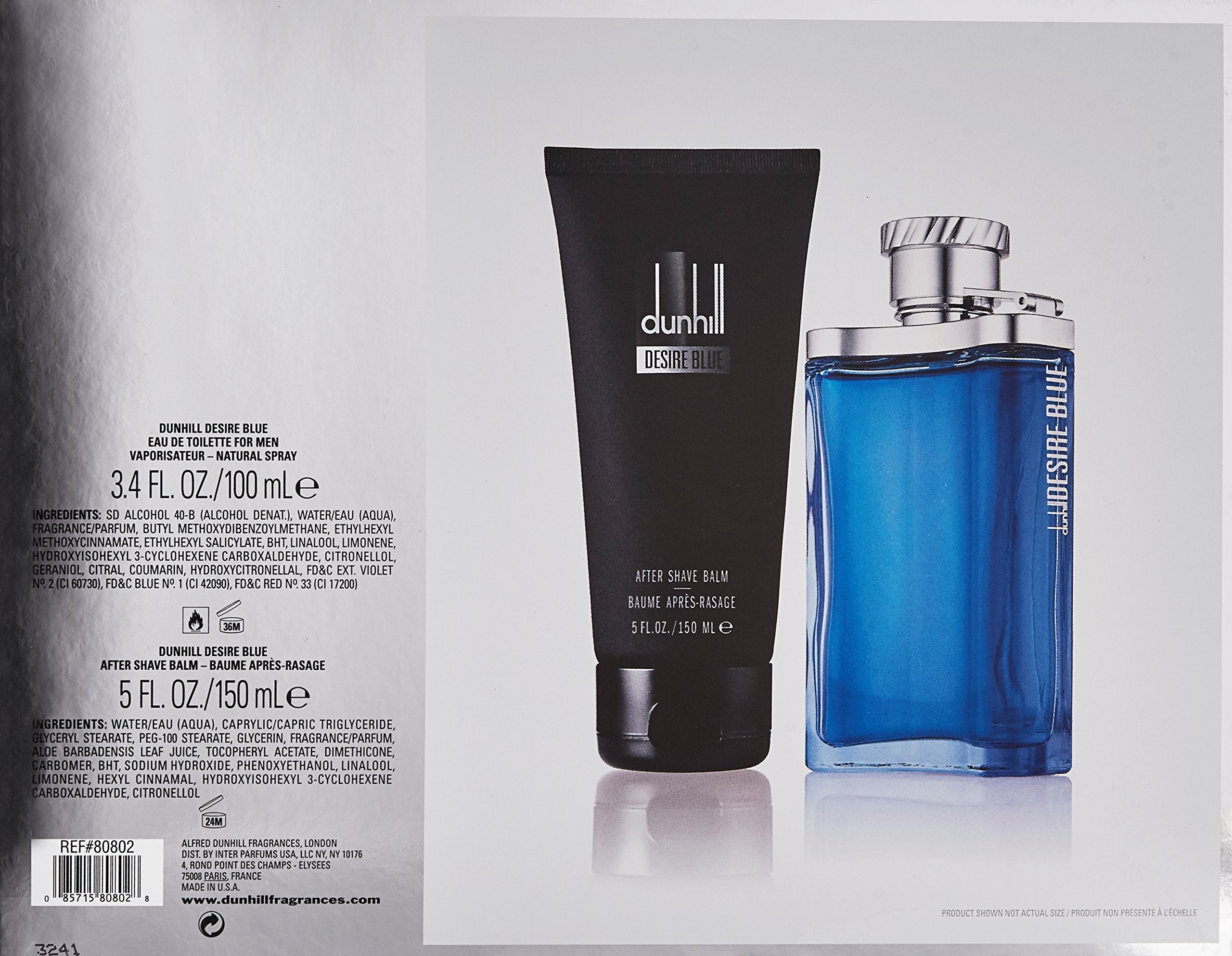 Alfred Dunhill Desire Blue 2 Piece Gift Set for Men