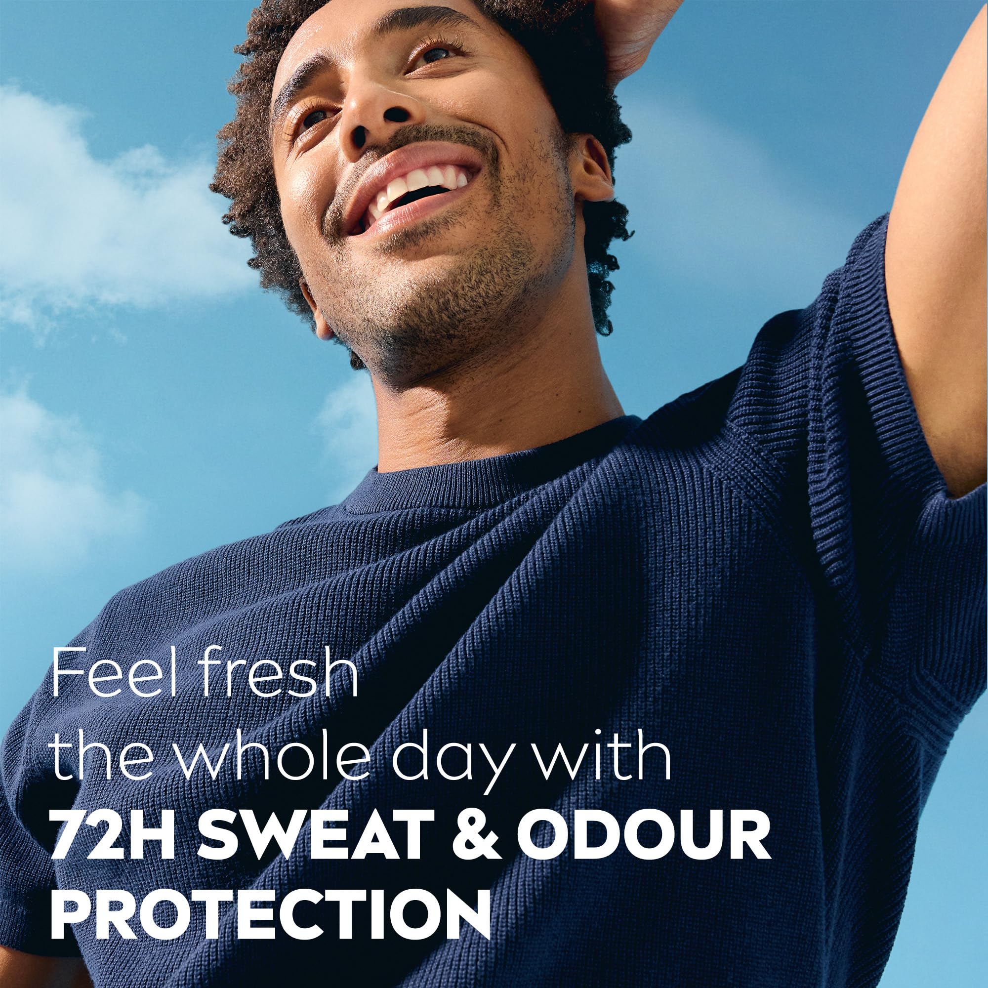 NIVEA MEN Antiperspirant Roll-on for Men, Fresh Active Fresh Scent, 50ml