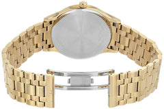 Bulova Mens Diamonds - 98D130 - Gold Tone/ Black Dial