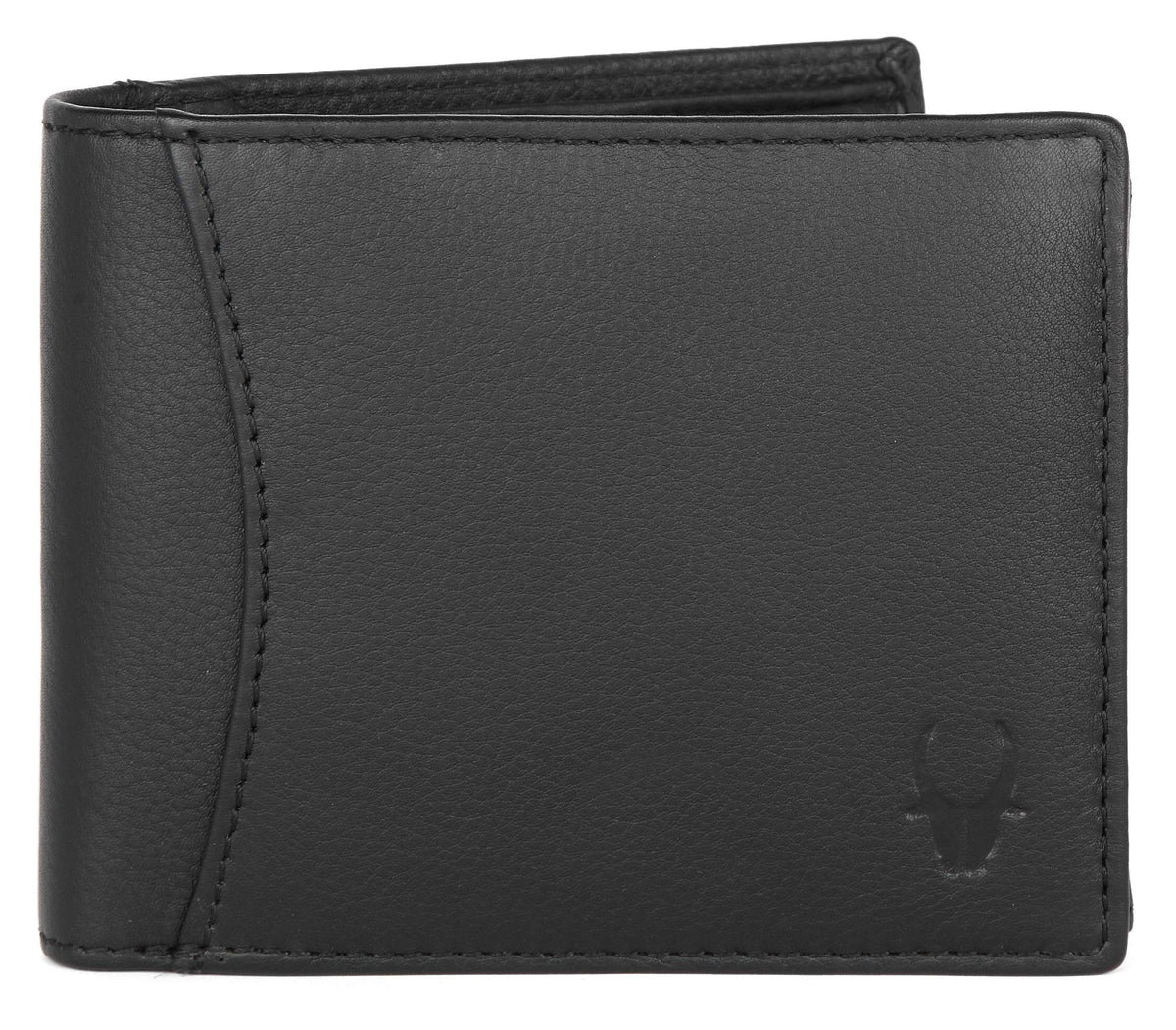 WildHorn Men Leather Wallet for Men Men's Wallet - JADE BLACK