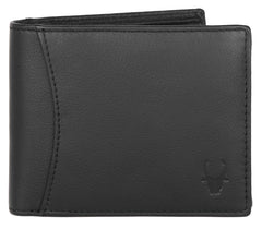 WildHorn Men Leather Wallet for Men Men's Wallet - JADE BLACK