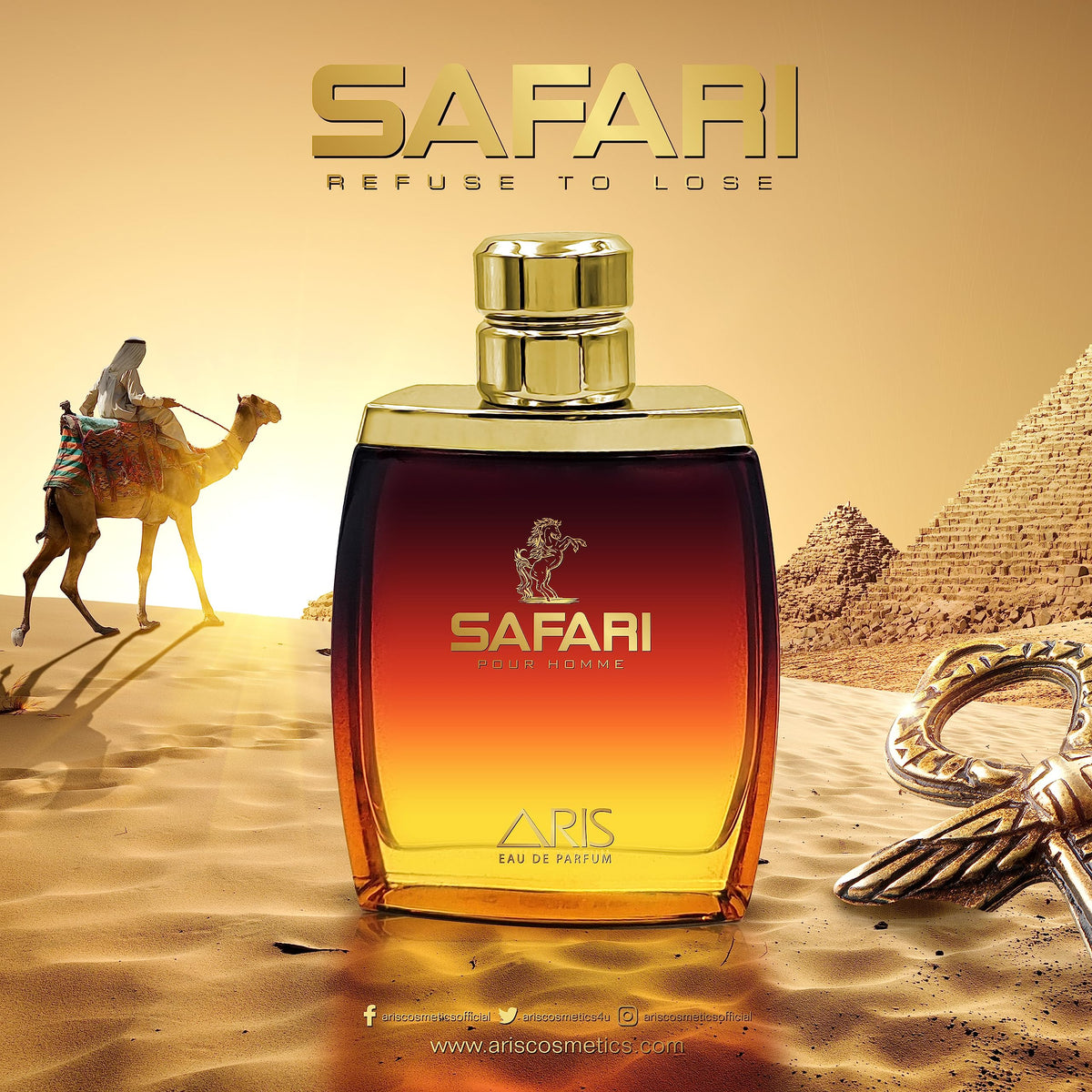 ARIS Safari: Eau de Parfum | Perfume for Men/Cologne for Men | Cool Scent Cologne | Long Lasting Perfume for Men - 100 ML