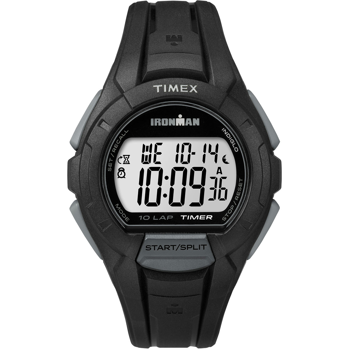 Timex Full-Size Ironman Essential 10 Watch - Black/Gray