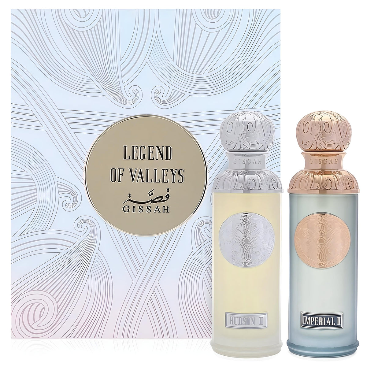 ODORZ Gissah Legend Of Valley 2 Pcs Gift Set | Imperial Valley 90 ML + Hudson II 90 ML | Perfume For Women And Men