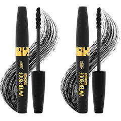Black Radiance Waterproof Mascara, Eclipse, 0.34 Fl Oz (Pack of 2)