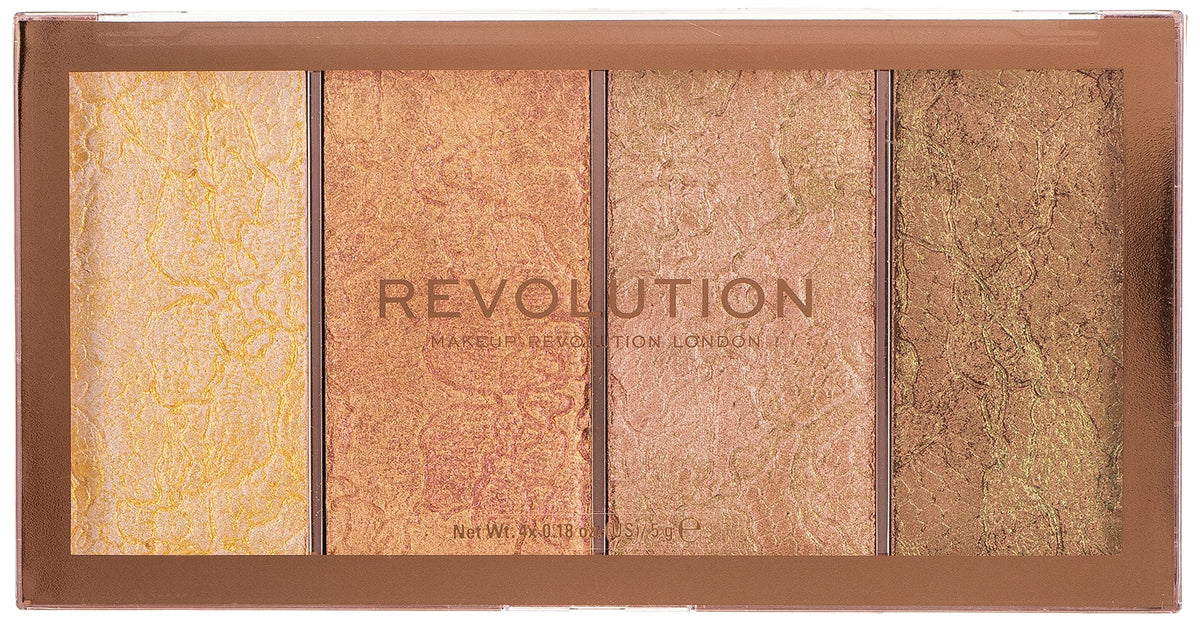 Makeup Revolution Vintage Lace Highlighter Palette