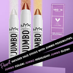 NYX PROFESSIONAL MAKEUP, Jumbo Face Stick Highlighter - Flan