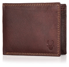 WildHorn Leather Wallet for Men I Ultra Strong Stitching I 2 Currency Compartments