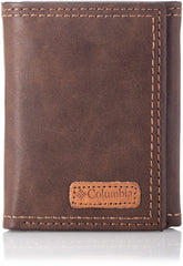 Columbia Men's RFID Trifold Wallet - Brown Casual