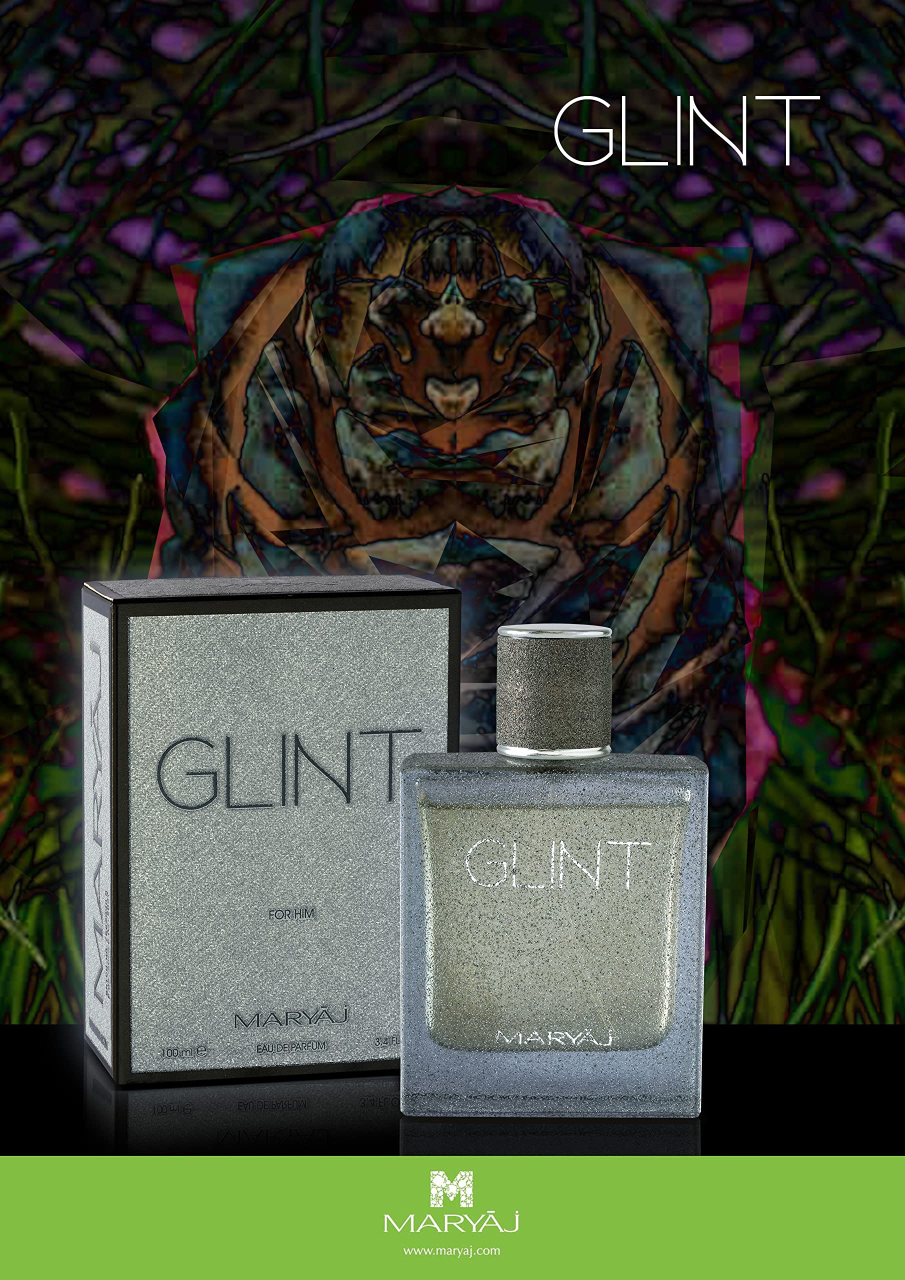 Glint by Maryaj Perfumes For Men - Eau De Parfum, 100 ml