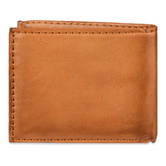 Levi's Men's RFID Extra Capacity Slim Bifold Wallet with Multiple Card Slots - Tan