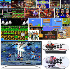 Beauenty Pandora Box HD 4K arcade controller Joystick 10000+ Games Game Console HDMI-64G 2 Player Game compatible 3D Dual Controller Joystick Game Player for PS1 (M9)