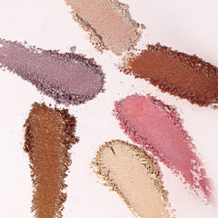 MAKINGTEC Baked Highlighter Powder Palette, Sheer Pearl Shimmer Shades for Face Highlighter Makeup, Highly Pigmented Illuminating Bronzer Powder Weightless Creamy Texture
