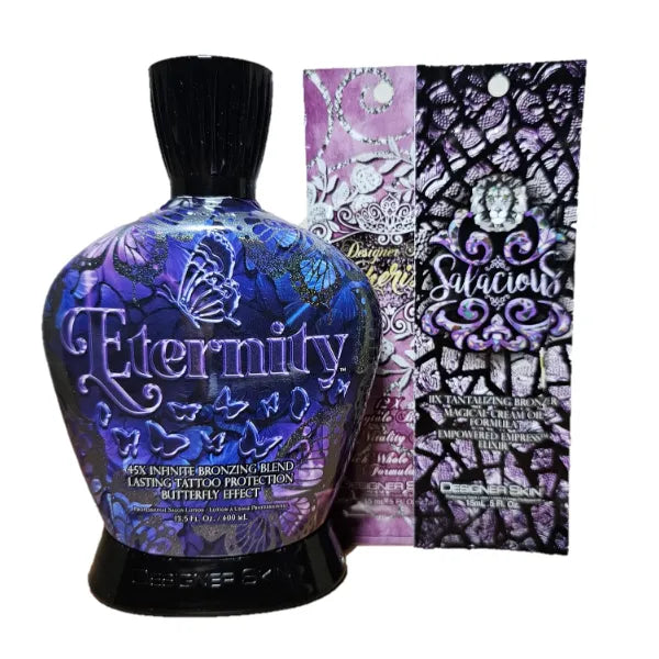 Australian Gold Designer Skin Eternity 45X Infinite DHA Bronzing Blend Tanning Lotion 13.5 oz