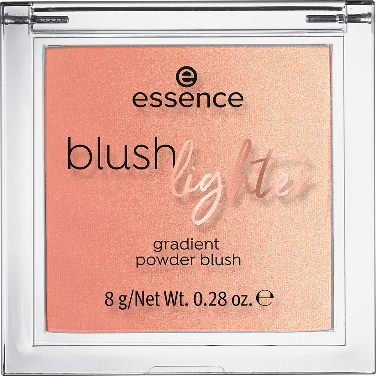essence cosmetics blush lighter blusher highlighter pressed gradient powder (02. Coral Sunset)