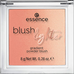 essence cosmetics blush lighter blusher highlighter pressed gradient powder (02. Coral Sunset)