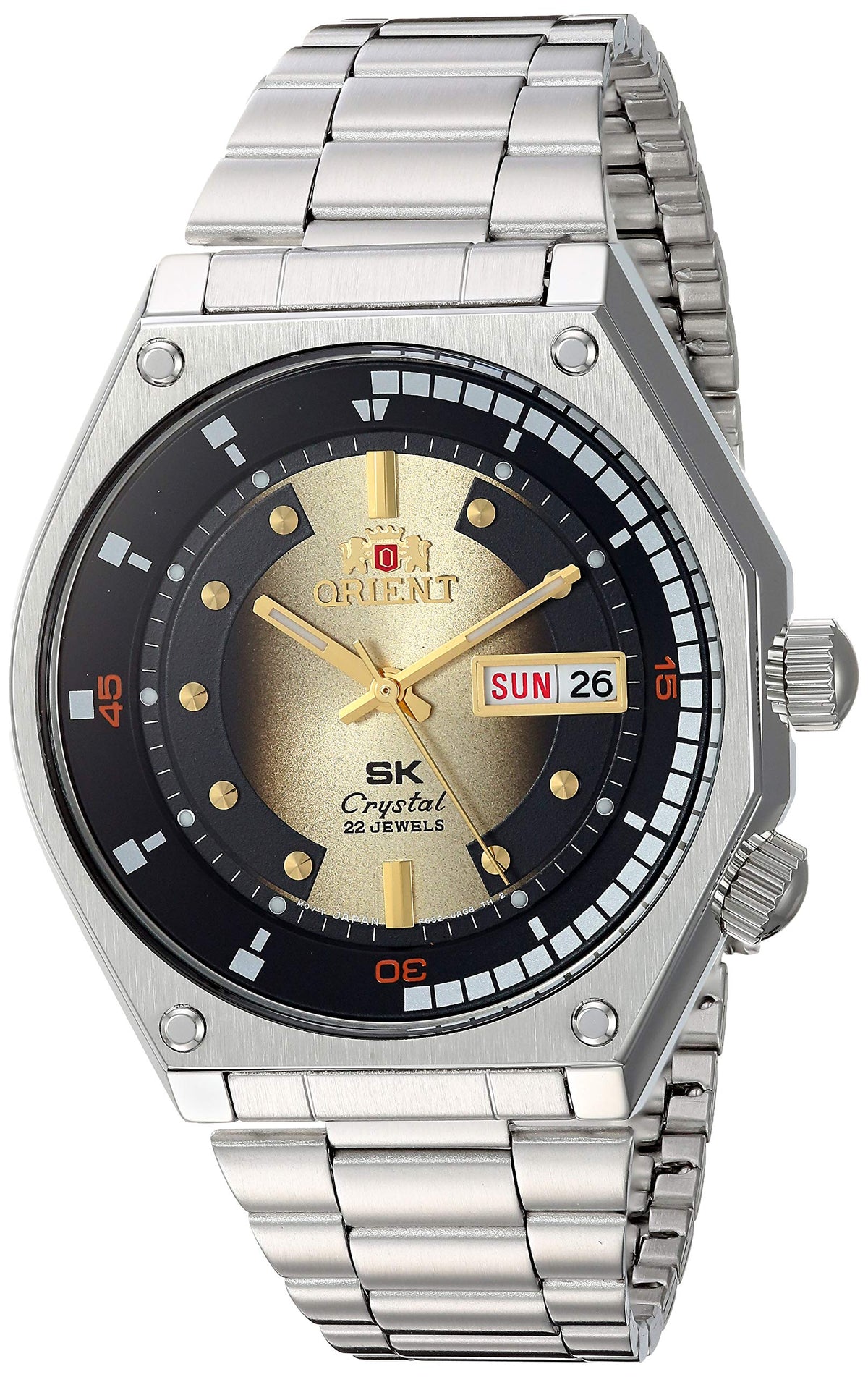 Orient Men's 'SK Diver Retro' Japanese Automatic/Hand Winding Stainless Steel Sports Watch